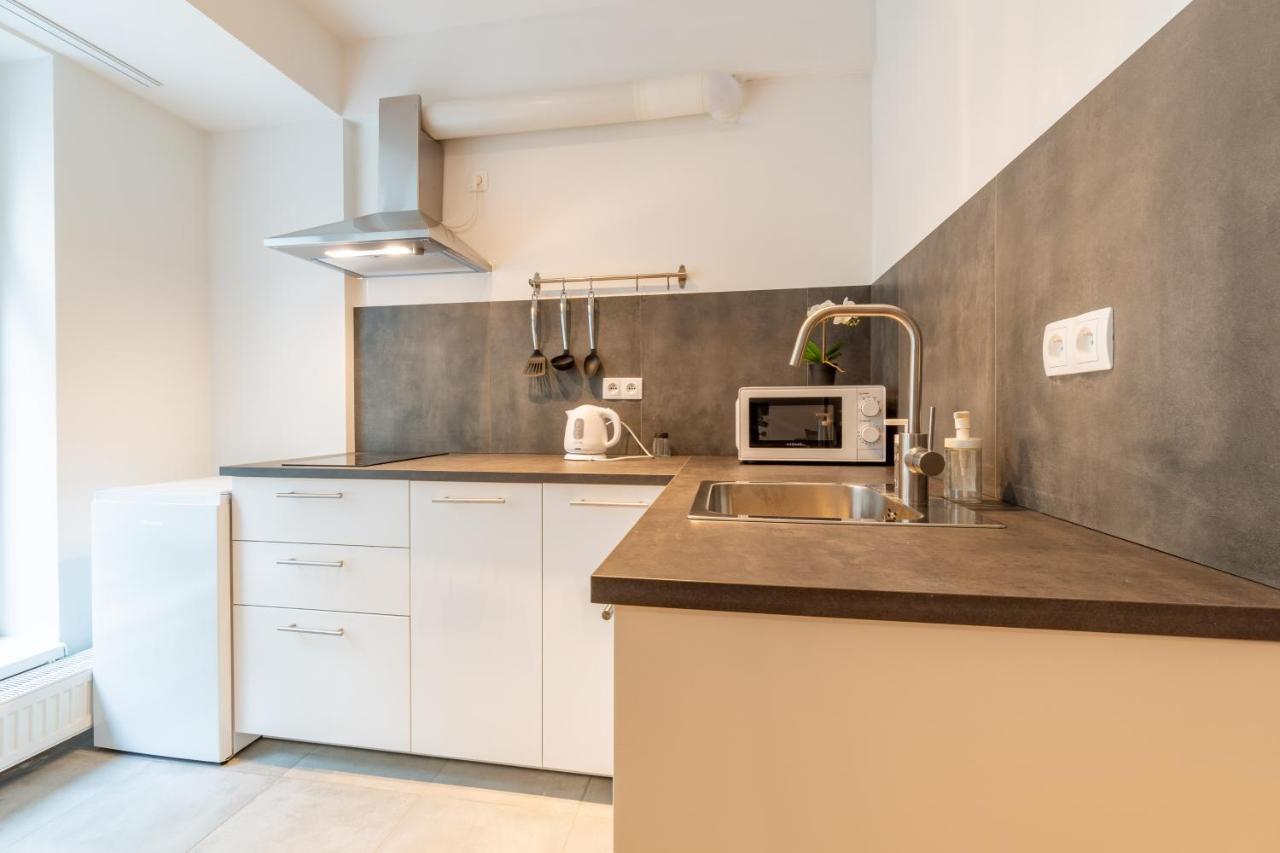 Brand New Two Room Apartment #34 With Free Secure Parking In The Center 布拉格 外观 照片